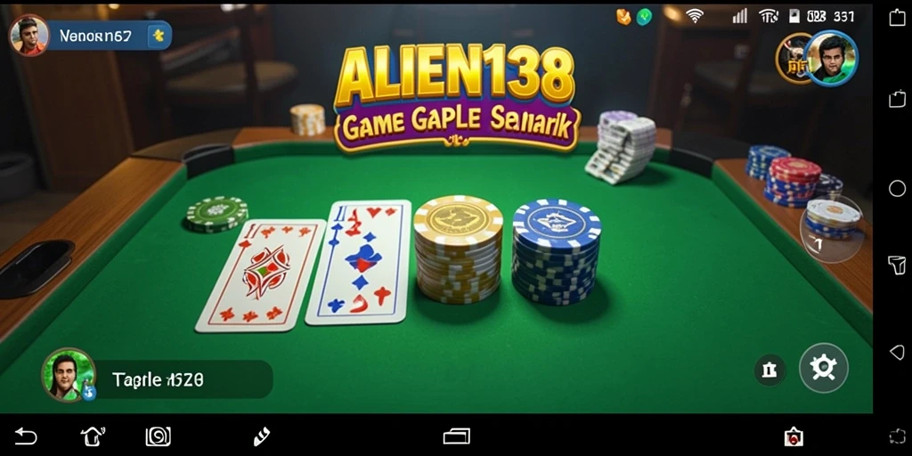 Tangkapan layar gameplay Gaple yang seru dan interaktif.