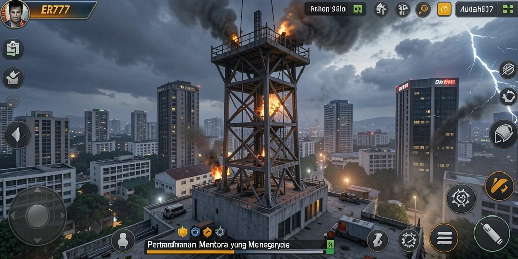 Gameplay menarik ER777 dalam menara pertahanan yang menegangkan.