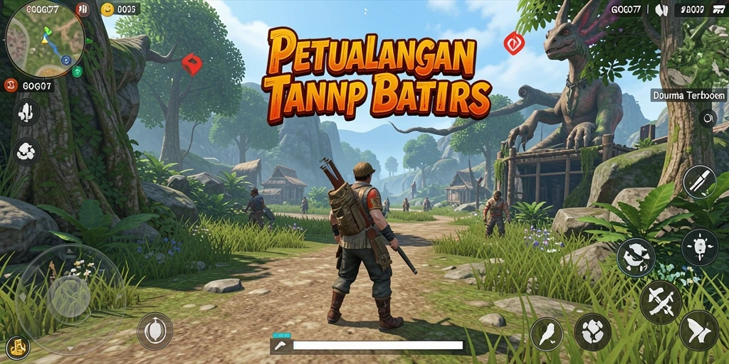 Gameplay <strong>GOGO77</strong> di dunia terbuka yang menakjubkan.