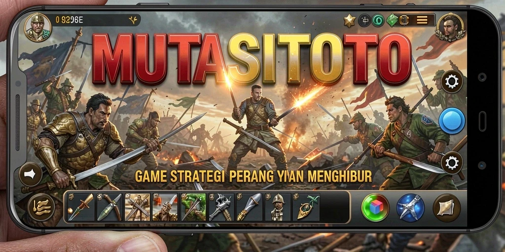 Screenshot gameplay <strong>MUTASITOTO</strong> menampilkan aksi strategi yang mendebarkan.