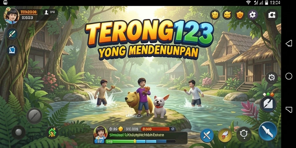 Tampilan gameplay interaktif dan seru di TERONG123.