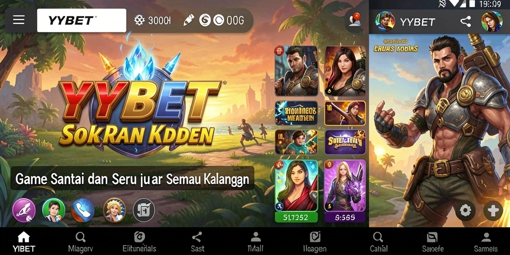 Screenshot permainan YYBET menunjukkan momen seru dan interaksi gameplay.